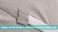 Love To Dream Swaddle Up 1.0 Grey Small 3-6 Kg Inbakerslaapzak L1001001GRS -Kleintje Wereld love to dream swaddle up grey small 3 6 kg inbakerslaapzak l1001001grs 10