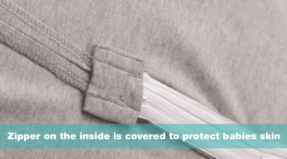 Love To Dream Swaddle Up 1.0 Grey Small 3-6 Kg Inbakerslaapzak L1001001GRS - Afbeelding 8