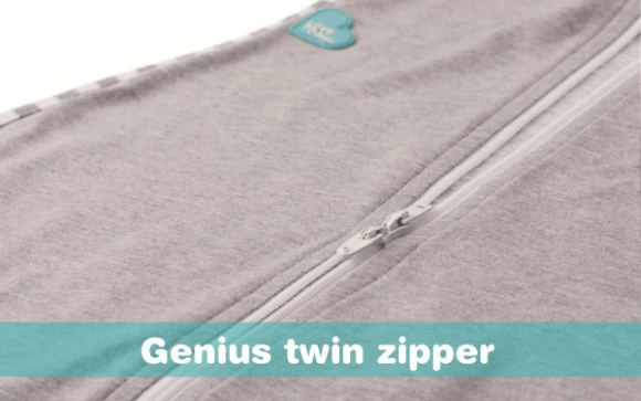 Love To Dream Swaddle Up 1.0 Grey Small 3-6 Kg Inbakerslaapzak L1001001GRS - Afbeelding 6