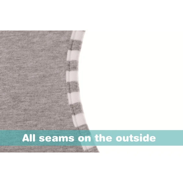 Love To Dream Swaddle Up 1.0 Grey Small 3-6 Kg Inbakerslaapzak L1001001GRS - Afbeelding 5