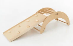 Luna Toys Roze Houten Klimboog LU-00575 -Kleintje Wereld luna toys roze houten klimboog lu 00575 1