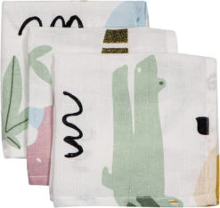 Blush & Blossom Animal Hydrofiel Starterset TR-BB4049 -Kleintje Wereld mamaloes blush blossom muslin baby starter pack animal 05