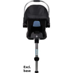 Ding Fenix Black/Black Autostoel 0-13kg -Kleintje Wereld mamaloes ding amigo black sliver autostoel 040 1 1