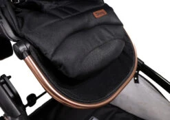 Ding Amigo Black/Rose Tandem Duowagen DI-191706 -Kleintje Wereld mamaloes ding amigo rosegoud 40