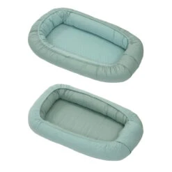 MamaLoes Amy Ajour Stonegreen Omkeerbaar Babynest 84261 -Kleintje Wereld mamaloes amy ajour stonegreen omkeerbaar babynest 84261 2