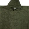 MamaLoes Badstof Groen Baby Poncho ML010508 -Kleintje Wereld mamaloes badstof groen baby poncho ml010508 01