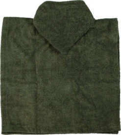 MamaLoes Badstof Groen Baby Poncho ML010508 -Kleintje Wereld mamaloes badstof groen baby poncho ml010508 04