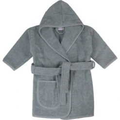 MamaLoes Badstof Licht Blauw 0-1jr Badjas ML010303 -Kleintje Wereld mamaloes badstof licht blauw 0 1jr badjas ml010303 03