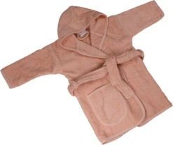 MamaLoes Badstof Light Pink 0-1jr Badjas ML5085 -Kleintje Wereld mamaloes badstof light pink 0 1jr badjas ml5085 05