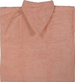 MamaLoes Badstof Light Pink Baby Poncho ML5285 -Kleintje Wereld mamaloes badstof light pink baby poncho ml5285