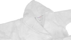 MamaLoes Badstof White 1-2jr Badjas ML5388 -Kleintje Wereld mamaloes badstof white 1 2jr badjas ml5388 03 1