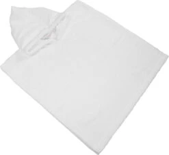 MamaLoes Badstof White Baby Poncho ML5288 -Kleintje Wereld mamaloes badstof white baby poncho ml5288 02 1