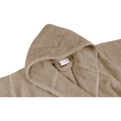 MamaLoes Badstof Zand 1-2jr Badjas ML010306 -Kleintje Wereld mamaloes badstof zand badjas 1 1