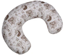 MamaLoes Bos Dieren Medium Voedingskussen ML020313 -Kleintje Wereld mamaloes bos dieren medium voedingskussen ml020313 2