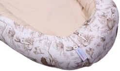 MamaLoes Bos Dieren Omkeerbaar Babynest ML020117 -Kleintje Wereld mamaloes bos dieren omkeerbaar babynest ml020117 6