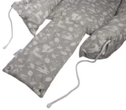 MamaLoes Botanical Animals Grijs Babynest -Kleintje Wereld mamaloes botanical animals grijs babynest 4