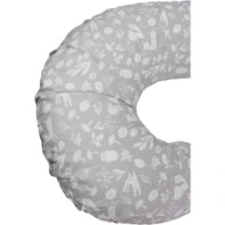 MamaLoes Botanical Animals Grijs C-vorm Voedingskussen ML020410 -Kleintje Wereld mamaloes botanical animals grijs c vorm voedingskussen ml020410 4