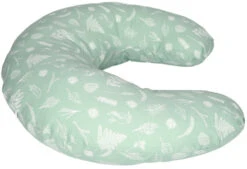 MamaLoes Botanical Stone Green Medium Voedingskussen ML2011 -Kleintje Wereld mamaloes botanical stone green voedingskussen ml2011 3