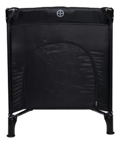 Ding Deluxe Black Campingbedje Incl. Bodemverhoger -Kleintje Wereld mamaloes ding deluxe black campingbedje incl. bodemverhoger 3