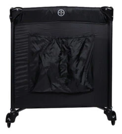 Ding Deluxe Black Campingbedje Incl. Bodemverhoger -Kleintje Wereld mamaloes ding deluxe black campingbedje incl. bodemverhoger 4