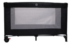 Ding Deluxe Black Campingbedje Incl. Bodemverhoger -Kleintje Wereld mamaloes ding deluxe black campingbedje incl. bodemverhoger 5