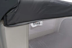 Ding Deluxe Grey Campingbedje Incl. Bodemverhoger -Kleintje Wereld mamaloes ding deluxe grey campingbedje incl. bodemverhoger 6
