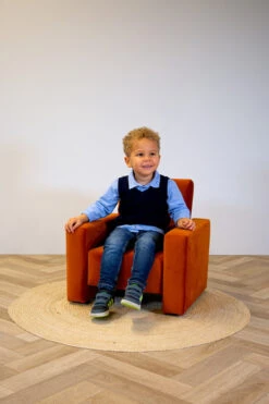 Ding Jamie Velvet Sienna Kinderfauteuil DI-34202 -Kleintje Wereld mamaloes ding jamie 2