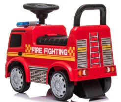 Eco Toys Brandweerwagen Loopauto 657-F -Kleintje Wereld mamaloes eco toys brandweerwagen loopauto 657 f 3