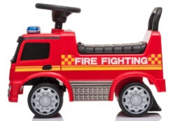 Eco Toys Brandweerwagen Loopauto 657-F -Kleintje Wereld mamaloes eco toys brandweerwagen loopauto 657 f 4