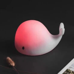 Eco Toys Dolfijn Oplaadbaar Nachtlampje HC500241 -Kleintje Wereld mamaloes eco toys dolfijn kleuren nachtlampje hc500241 3