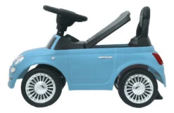 Eco Toys Fiat 500 Blauw Loopauto HZ8620 -Kleintje Wereld mamaloes eco toys fiat 500 blauw loopauto hz8620 3