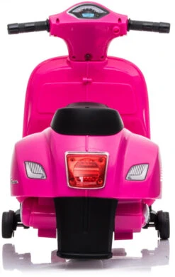 Eco Toys Pink Elektrische Vespa Scooter H1 -Kleintje Wereld mamaloes eco toys pink elektrische vespa scooter h1 5