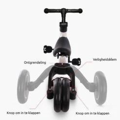 Eco Toys Rood 4-in-1 Loopfiets HC492494 -Kleintje Wereld mamaloes eco toys rood 2 in 1 loopfiets hc492494 2 2