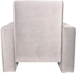 Ding Jamie Velvet Grijs Kinderfauteuil DI-34204 -Kleintje Wereld mamaloes kinderfauteuil velvet grijs 03k