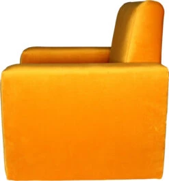 Ding Jamie Velvet Okergeel Kinderfauteuil DI-34201 -Kleintje Wereld mamaloes kinderfauteuil velvet oker 03