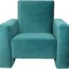 Ding Jamie Velvet Petrol Kinderfauteuil DI-34205 1 Ding Jamie Velvet Petrol Kinderfauteuil DI-34205 -Kleintje Wereld mamaloes kinderfauteuil velvet turquoise 01k