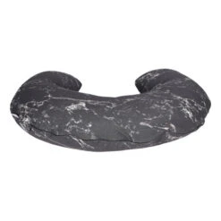 MamaLoes Marmer Zwart Medium Voedingskussen ML2022 -Kleintje Wereld mamaloes marble black voedingskussen ml2022 4 1