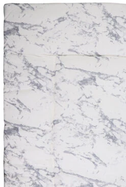 MamaLoes Marmer Wit 100 X 100 Cm Boxkleed ML020216 -Kleintje Wereld mamaloes marmer wit 100 x 100 cm boxkleed ml020216 2