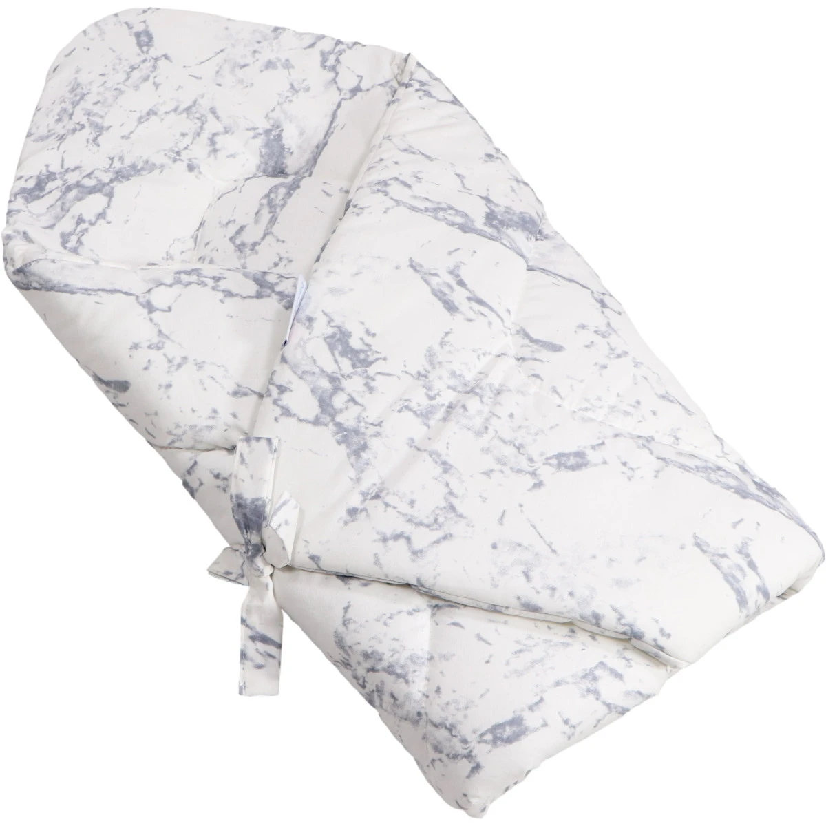 Mamaloes Marmer Wit Wikkeldeken ML020702 4 Mamaloes Marmer Wit Wikkeldeken ML020702 - Afbeelding 2