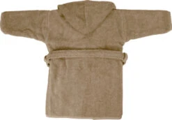 MamaLoes Badstof Nougat 1-2jr Badjas ML010302 -Kleintje Wereld mamaloes nougat 1 2 jaar badjas ml010302 03