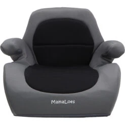 MamaLoes Sem Grijs/Zwart Isofix Booster Stoelverhoger 15-36kg ML050202 -Kleintje Wereld mamaloes sem grijs zwart isofix booster stoelverhoger 15 36kg ml050202 04