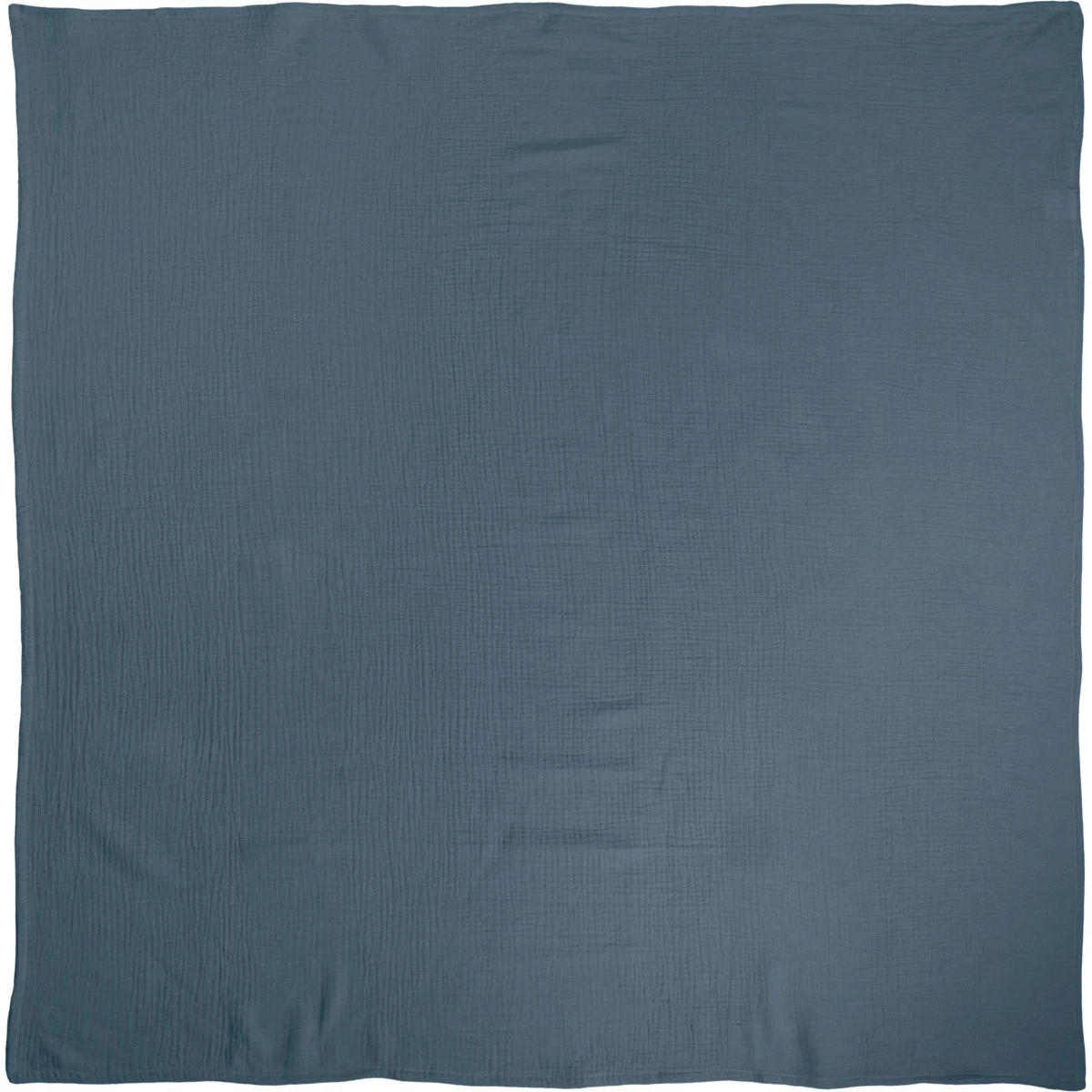 MamaLoes Soft Cotton Blauw 120 X 120 Cm Multidoek ML020812 - Afbeelding 3