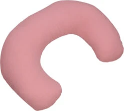 MamaLoes Soft Cotton Licht Roze Medium Voedingskussen ML020309 -Kleintje Wereld mamaloes soft cotton licht roze medium voedingskussen ml020309 02