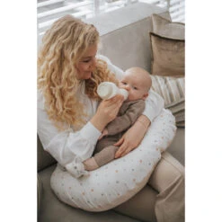 MamaLoes Berry Branch Medium Voedingskussen ML2061 -Kleintje Wereld mamaloes stippen medium voedingskussen ml020303 10