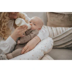 MamaLoes Panther Army Green Medium Voedingskussen ML2038 -Kleintje Wereld mamaloes stippen medium voedingskussen ml020303 14 1