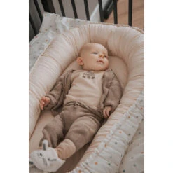 MamaLoes Berry Branch Omkeerbaar Babynest ML3061 -Kleintje Wereld mamaloes stippen omkeerbaar babynest ml020107 12 1