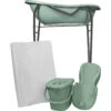 MamaLoes Stone Green Badset Incl. Graphite Badstandaard -Kleintje Wereld mamaloes stone green badset incl. graphite badstandaard wit kussen