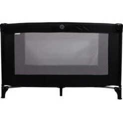 MamaLoes Zwart Campingbed ML030101 -Kleintje Wereld mamaloes zwart campingbed ml030101 3