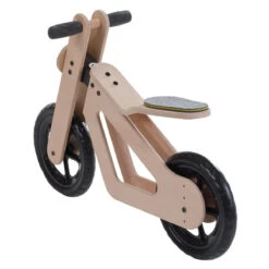 Mamatoyz Balance Bike Zwart Houten Loopfiets MT06 -Kleintje Wereld mamatoyz balance bike zwart houten loopfiets mt06 4 1
