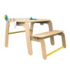 Mamatoyz Tekentafel Met Bankje MT14 -Kleintje Wereld mamatoyz tekentafel met bankje mt14 2 1